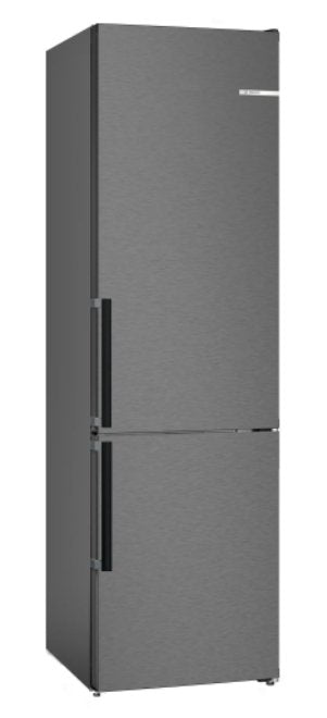 Bosch Hogar Serie Kgn39vxbt 4, Combinación De Frigorífico Y Congelador De Acero Inoxidable (Oscuro) Kgn39vxbt