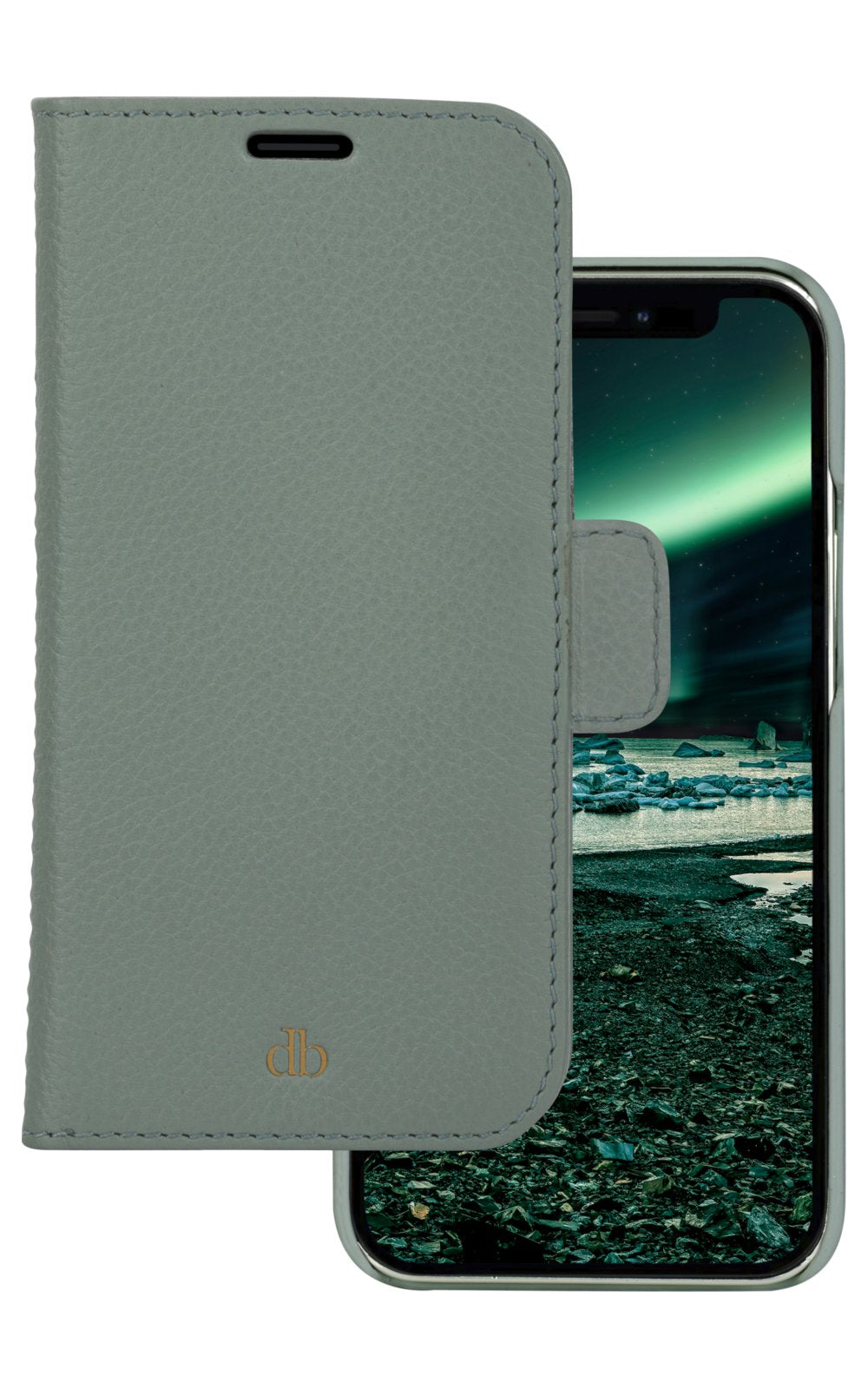 EAN 5711428055224 - dbramante1928 New York funda para teléfono móvil 15,5 cm (6.1") Funda cartera Verde imagen 1