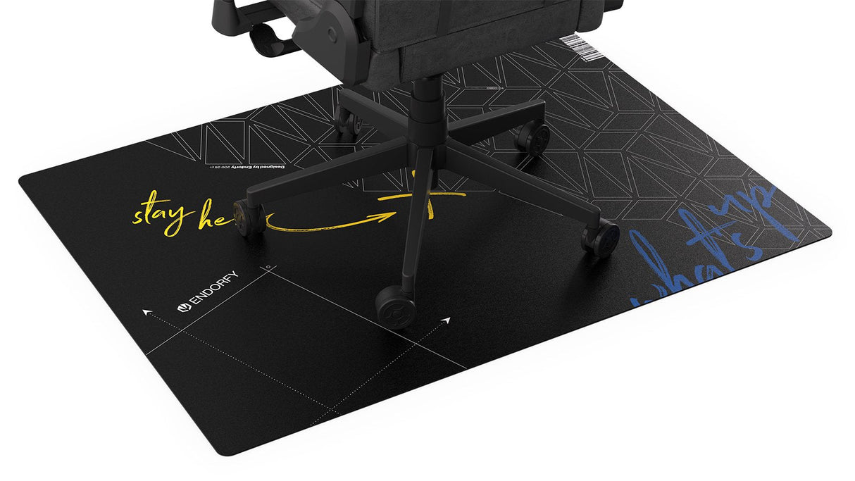 Endorfy Fp120r Alfombra Silla 90 X 120 Cm - Negro Rectangular