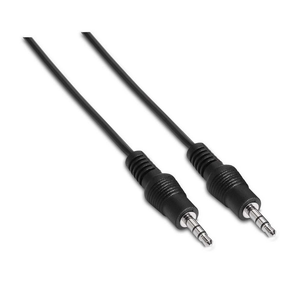 Aisens Cable Audio Estereo - Jack 3.5/M-Jack 3.5/M - 0.30m - Negro