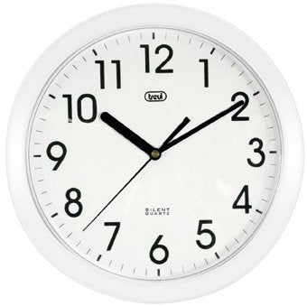 Reloj Pared Trevi Om 3301 24cm Blanco