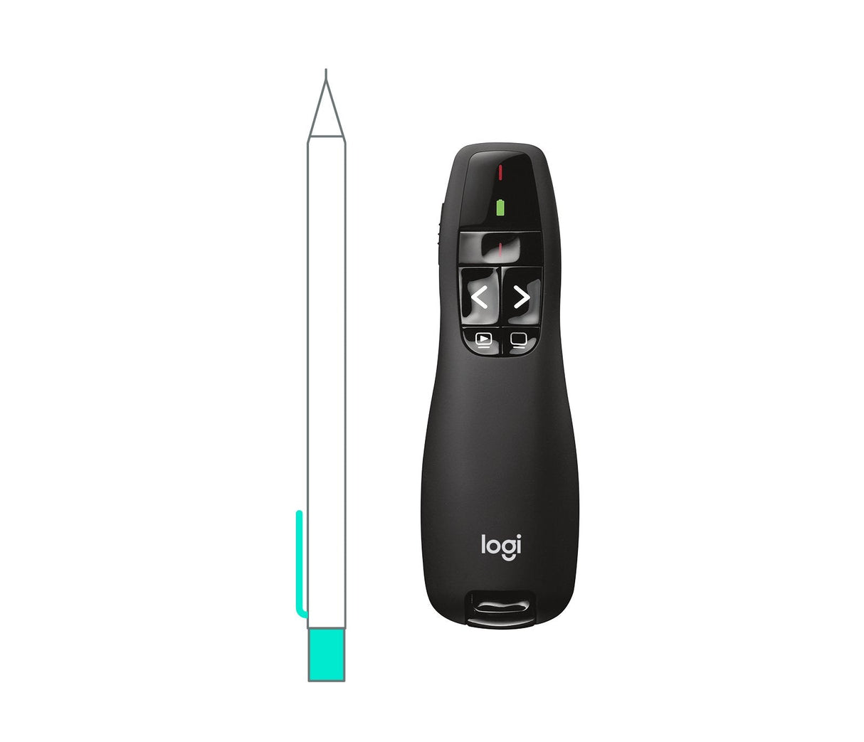 Logitech Raton Presenter Wireless R400 910-001356