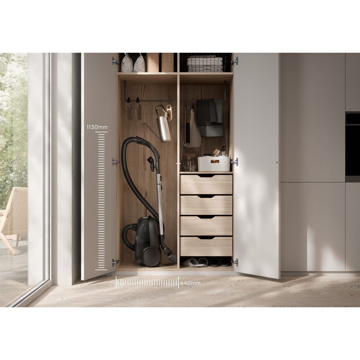EAN 7332543823048 - Electrolux EB61A5UG 3,5 L Aspiradora cilíndrica Secar 850 W Bolsa para el polvo imagen 33