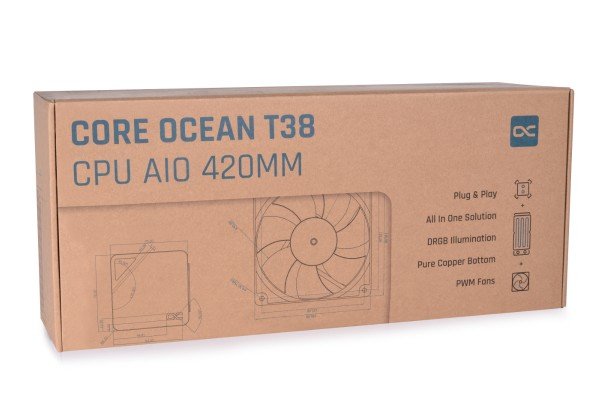 Refrigeracion Liquida Alphacool Core Ocean T38 Aio 420mm, 13054
