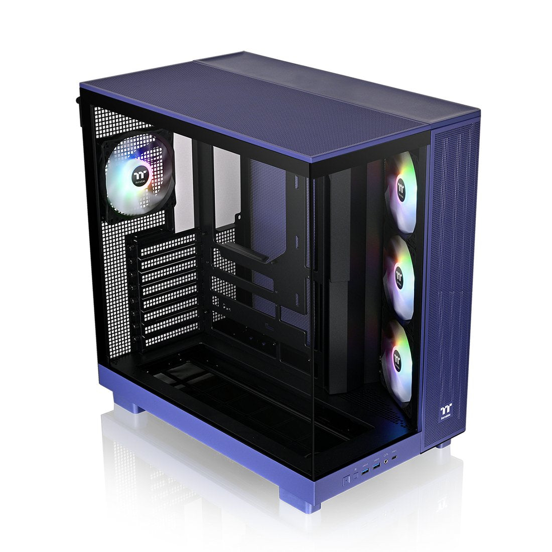 Thermaltake View 380 Xl Tg Argb (Violetat, Tempered Glass X 2) Ca-11e-00mnwn-00