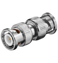 Adaptador Bnc Macho Bnc Macho
Con Clavija Bañada En Oro (Venta Unitaria - Compra Minima 10 Unidades)