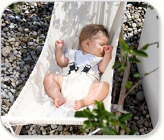 Amazonas Koala Hamaca De Tela Algodón Para Bebes