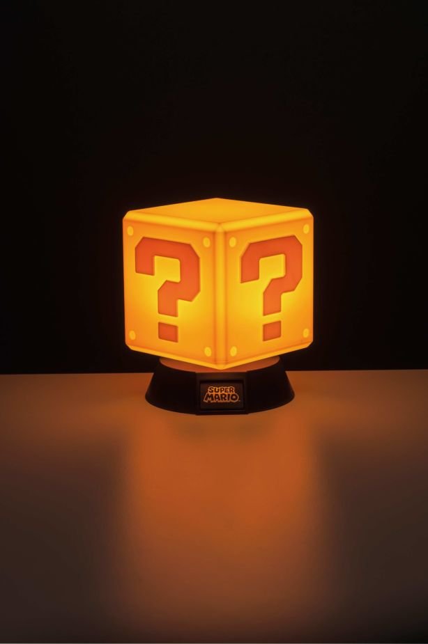 Lampara 3d Question Block Super Mario