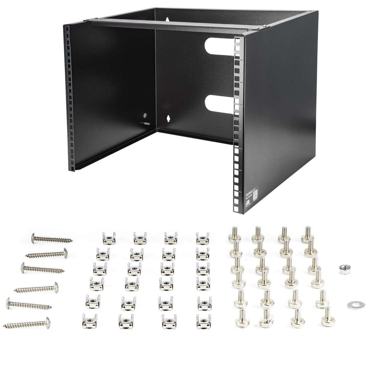 Startech.Com Bracket De Montaje En Pared Para Equipo De Rack 8u De 14 Pulgadas De Profundidad