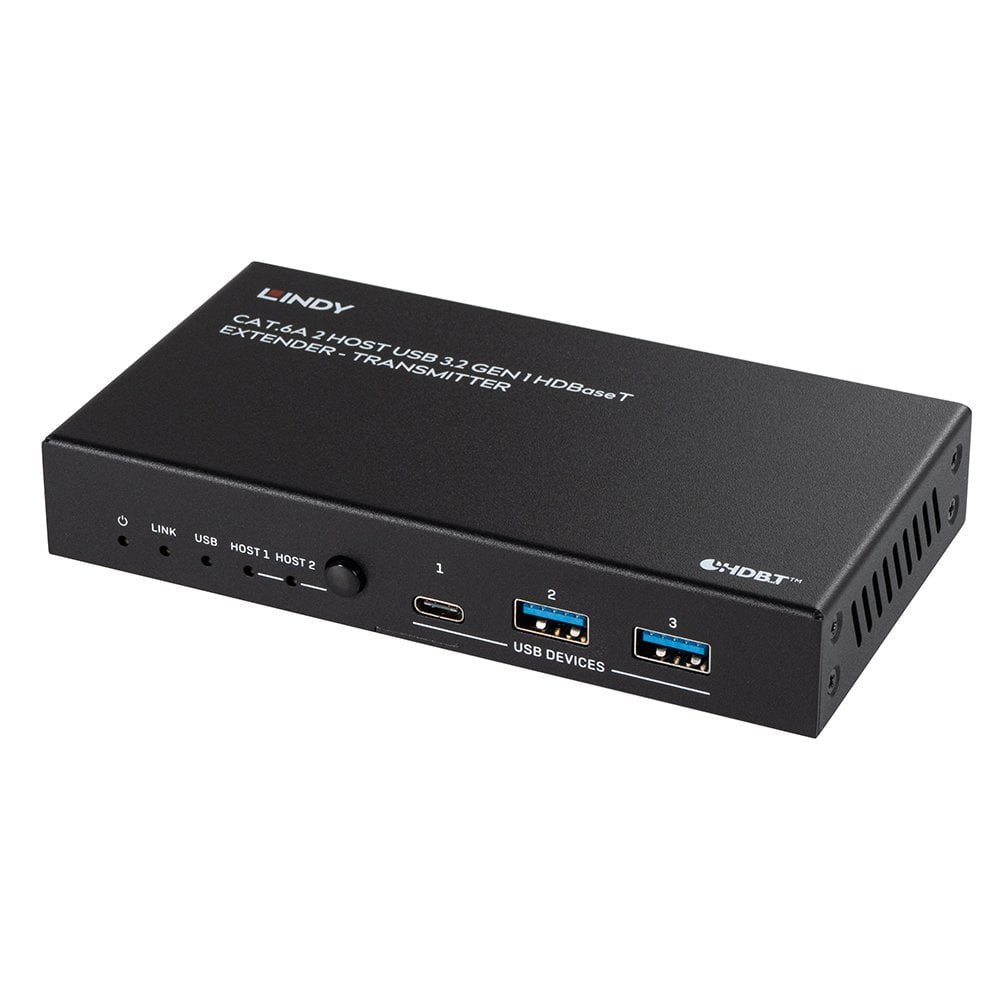 EAN 4002888434218 - Lindy 43421 ampliador de red Transmisor y receptor de red Negro imagen 5