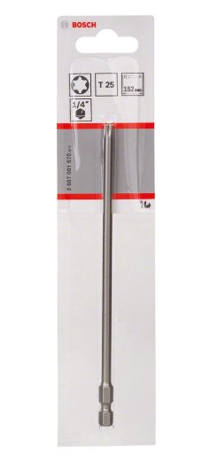 Punta De Destornillador Bosch Professional Extra Dura, T25, 152 Mm