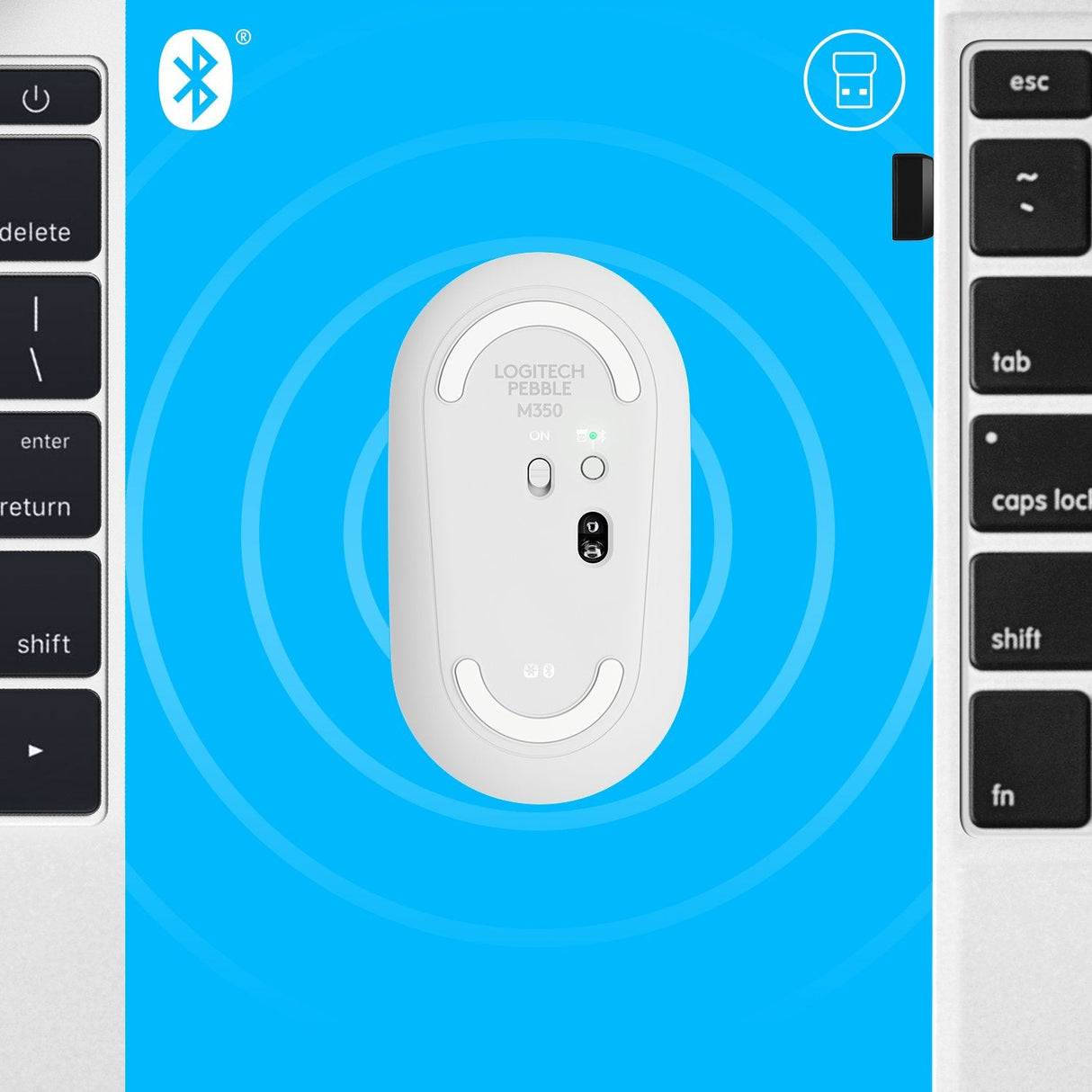 EAN 5099206085657 - Logitech 910-005716 ratón Oficina Ambidextro RF Wireless + Bluetooth Óptico 1000 DPI imagen 6