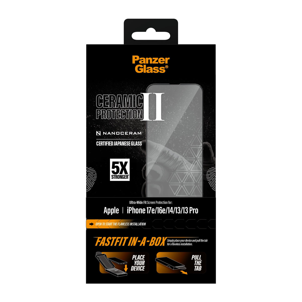Protector Panzerglass Ceramic Screen Iphone 17e/16e/14/13/13 Pro