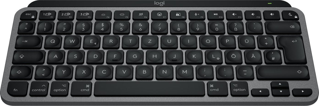 Logitech Mx Keys Mini For Mac Teclado Hogar Oficina Bluetooth Qwertz Alemán Negro, Gris