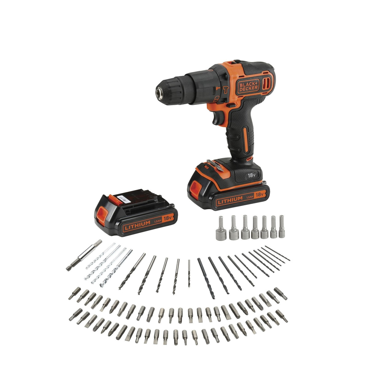 Taladro Atornillador Aku 18v Bdchd18bafc-Qw Black & Decker