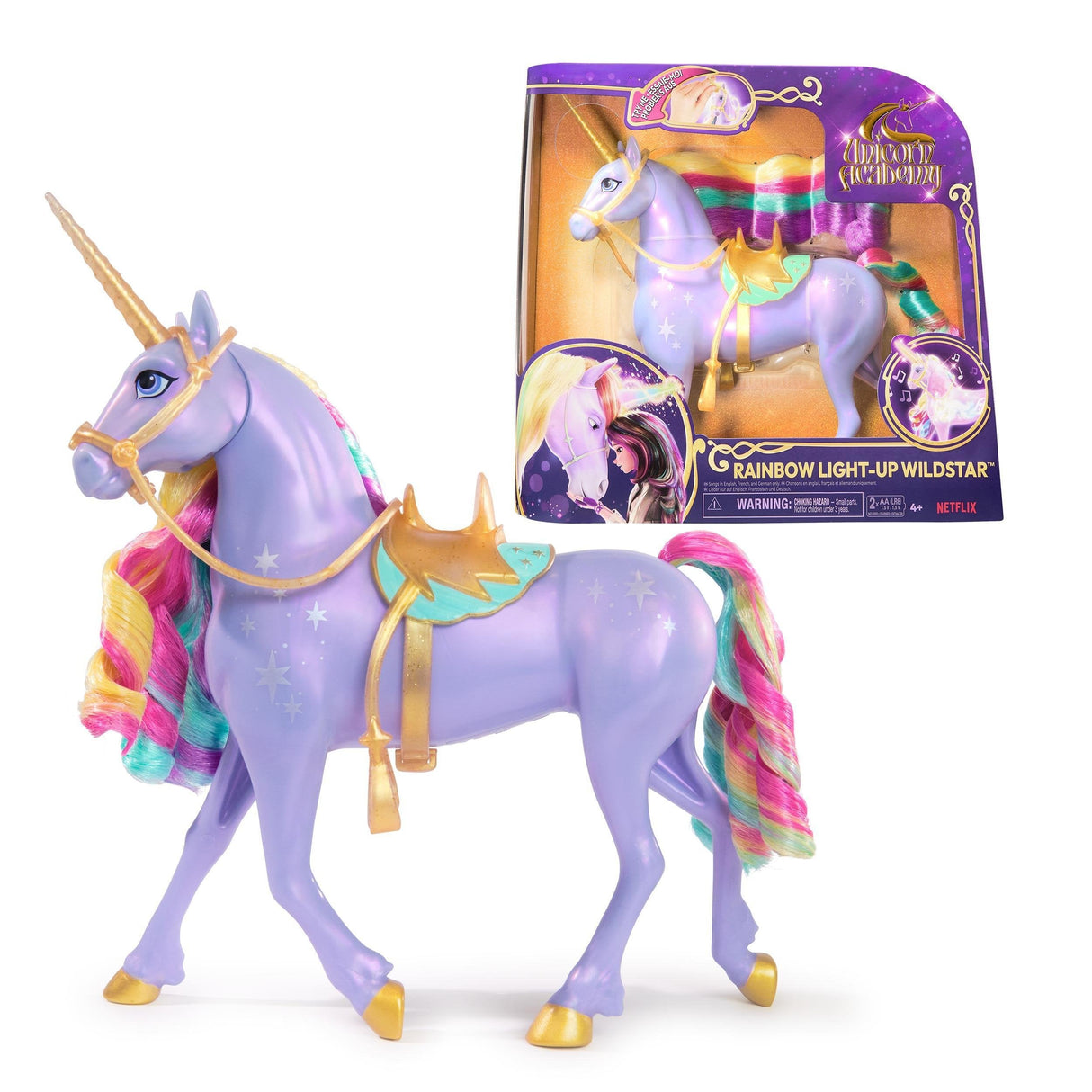 Figura Spin Master Unicorn Academy - Light Magic Wildstar 6070427