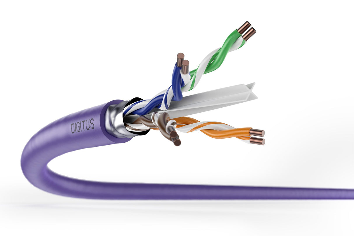 EAN 4016032442080 - Digitus DK-1626-VH-5 cable de red Violeta 500 m Cat6 F/UTP (FTP) imagen 4