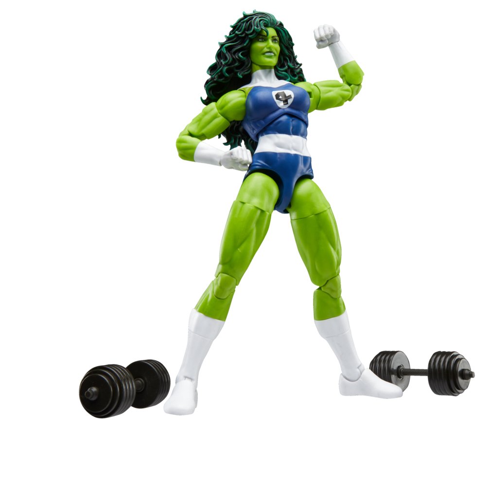 Figura Hasbro Marvel Legends Series Retro Fantastic Four She Hulk