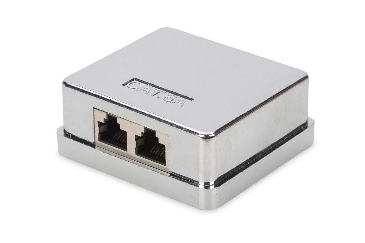 EAN 4016032425885 - Digitus DN-93713 caja de tomacorriente RJ-45 Plata imagen 1