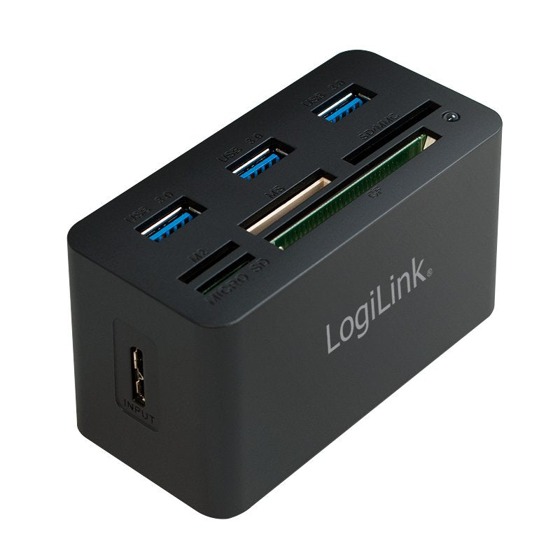 EAN 4052792048698 - LogiLink CR0042 base para portátil y replicador de puertos Alámbrico USB 3.2 Gen 1 (3.1 Gen 1) Type-A Neg imagen 1