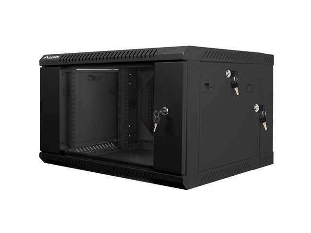 EAN 5901969403909 - Lanberg WF02-6606-10B armario rack 6U Bastidor de pared Negro imagen 1