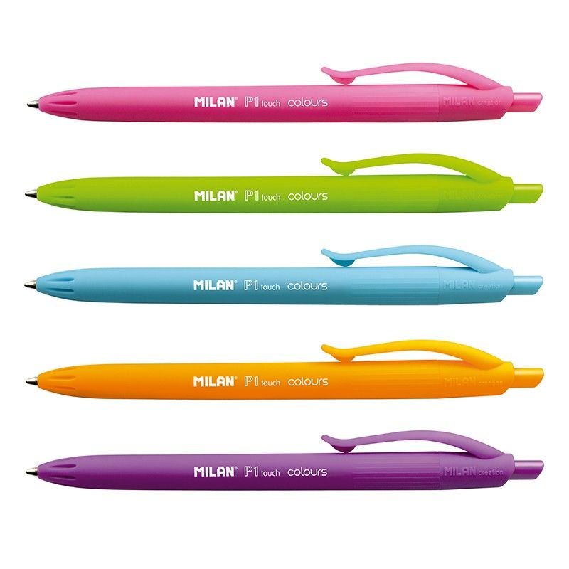 EAN 8411574049159 - Milan 176555124 Multicolor Bolígrafo de punta retráctil con pulsador 24 pieza(s) imagen 2