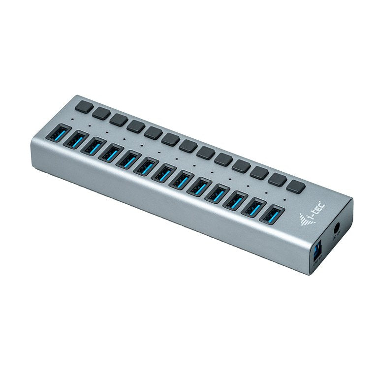 EAN 8595611702952 - i-tec U3CHARGEHUB13 cargador de dispositivo móvil Universal Gris Corriente alterna Interior imagen 3