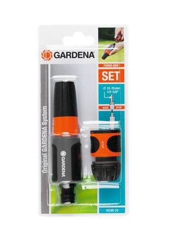 Gardena 18288-20 Pistola De Pulverización De Agua O Boquilla Boquilla De Lavado Beige, Gris, Naranja