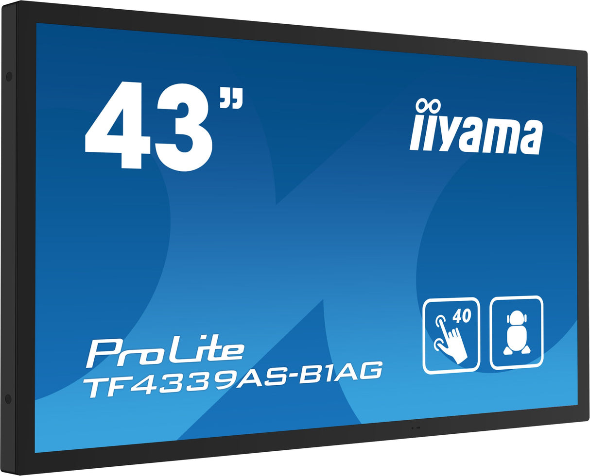 EAN 4948570123872 - iiyama TF4339AS-B1AG pantalla para PC 108 cm (42.5") 3840 x 2160 Pixeles 4K Ultra HD LED Pantalla táctil imagen 4