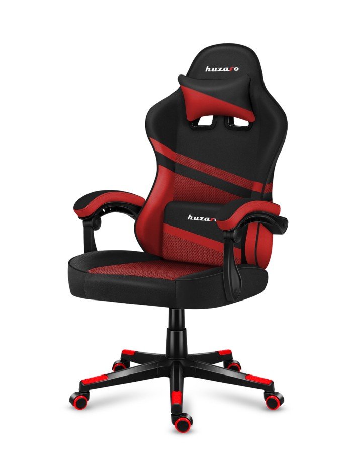 EAN 5903796013146 - Huzaro FORCE 4.4 Silla para videojuegos de PC Asiento (de seguridad) de butaca Negro, Rojo imagen 4