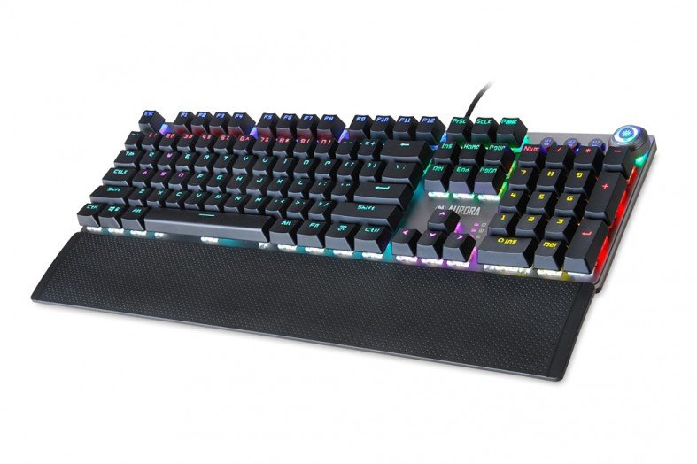 EAN 5901443055792 - iBox AURORA K-3 teclado Juego USB QWERTY Negro, Plata imagen 1