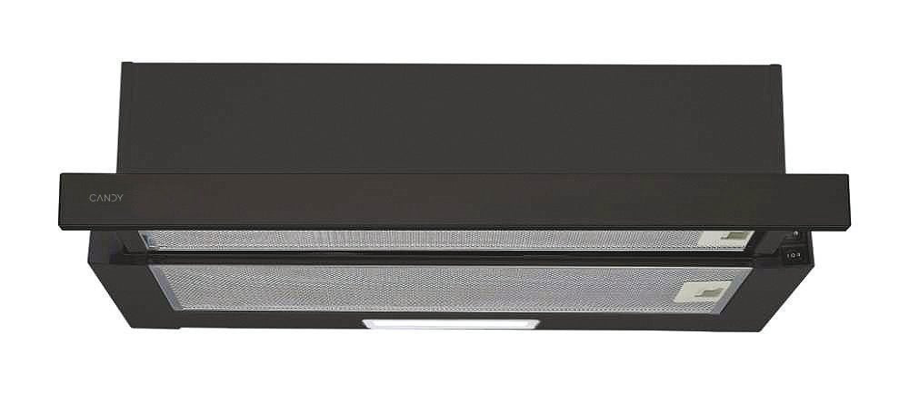 EAN 8059019043869 - Candy CBT625/2B/1 Semintegrada (extraíble) Negro 332,1 m³/h imagen 1