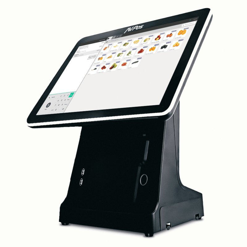 EAN 0733968052124 - AVPos AVP-K6000B-I5-8128 Terminal Punto Venta (TPV) 38,1 cm (15") 1024 x 768 Pixeles Pantalla táctil imagen 3