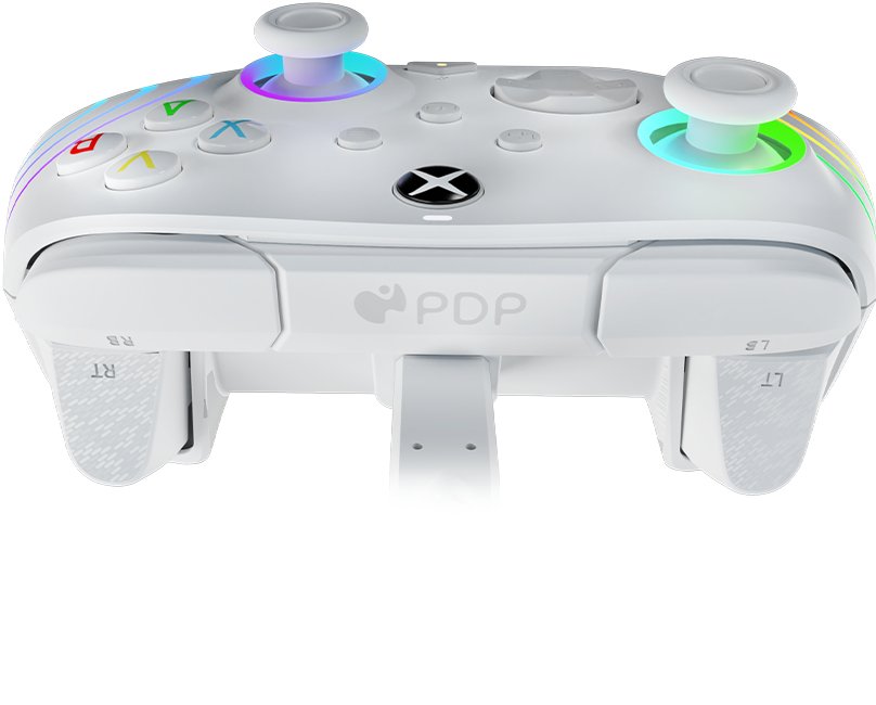Controller Wired Afterglow Wave Blanco