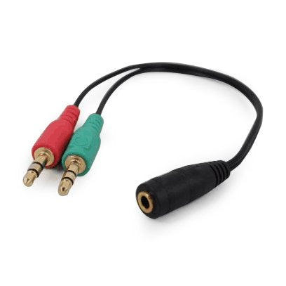 EAN 8716309097468 - Gembird CCA-418 cable de audio 0,2 m 3,5mm 2 x 3.5mm Negro, Verde, Rojo imagen 2
