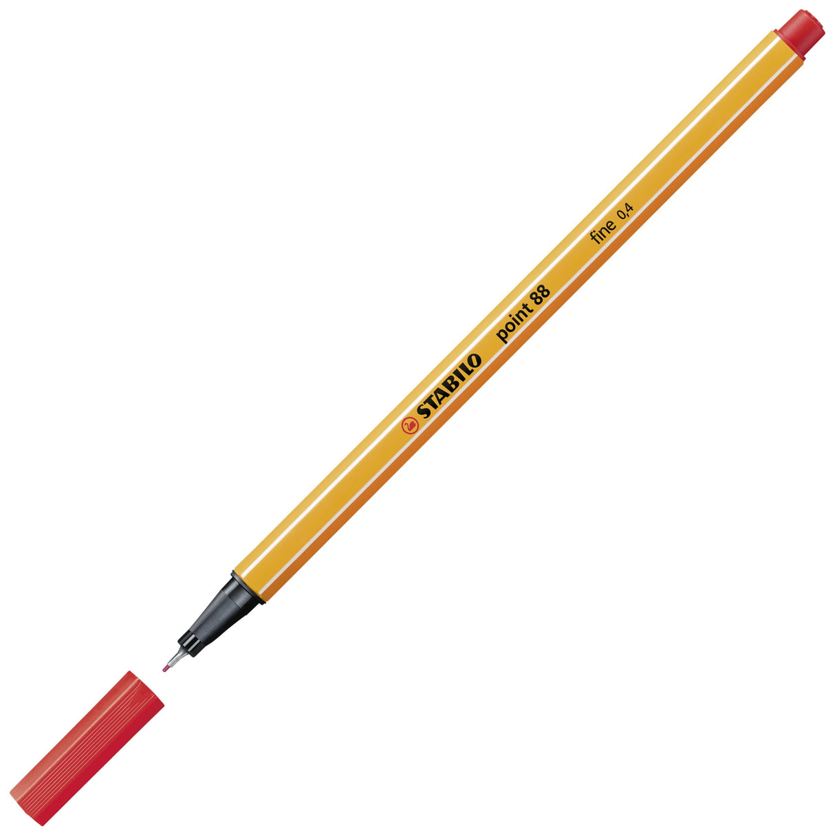 Stabilo Point 88 Rotulador Rojo -10u-