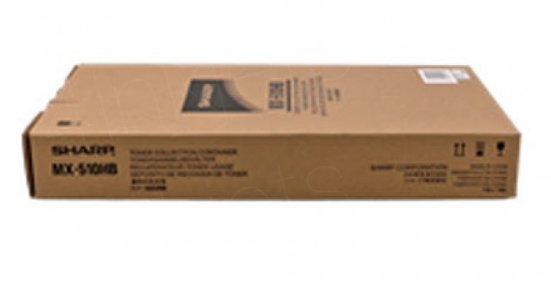 Sharp Bote De Toner Residual (Mx510hb) 50k Mx-2010u, -2310n, -2612n, -3110n, -3111u, -3610, Mx-B380, -B381, Mx-C310, -C311, -C380, -C381, -4112na, -4112n, -4140n, --4141n, -5112na, -5112a, -5140n, -5141n Bestellartikel, Ni