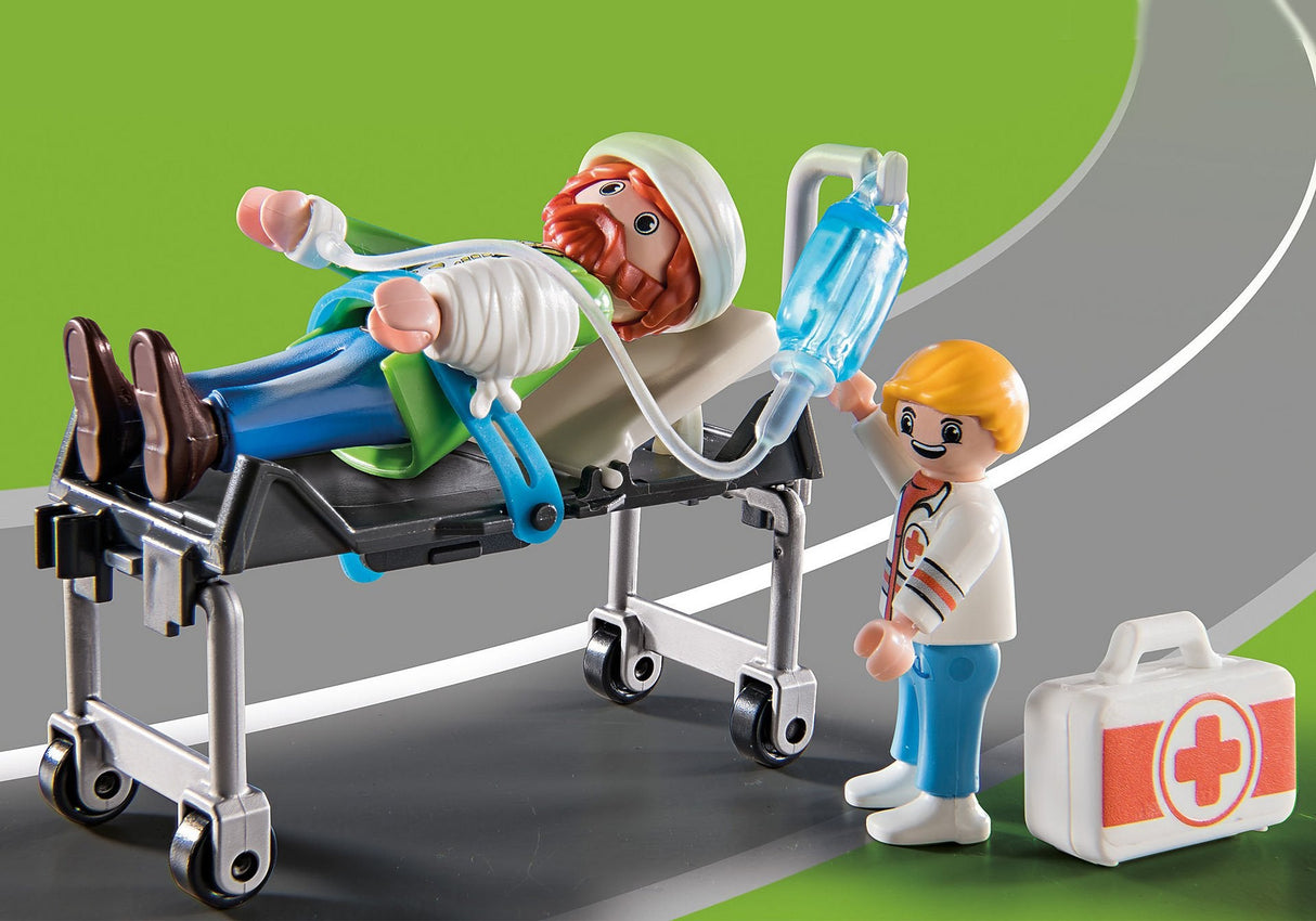 Playmobil Duck On Call Camion Ambulancia