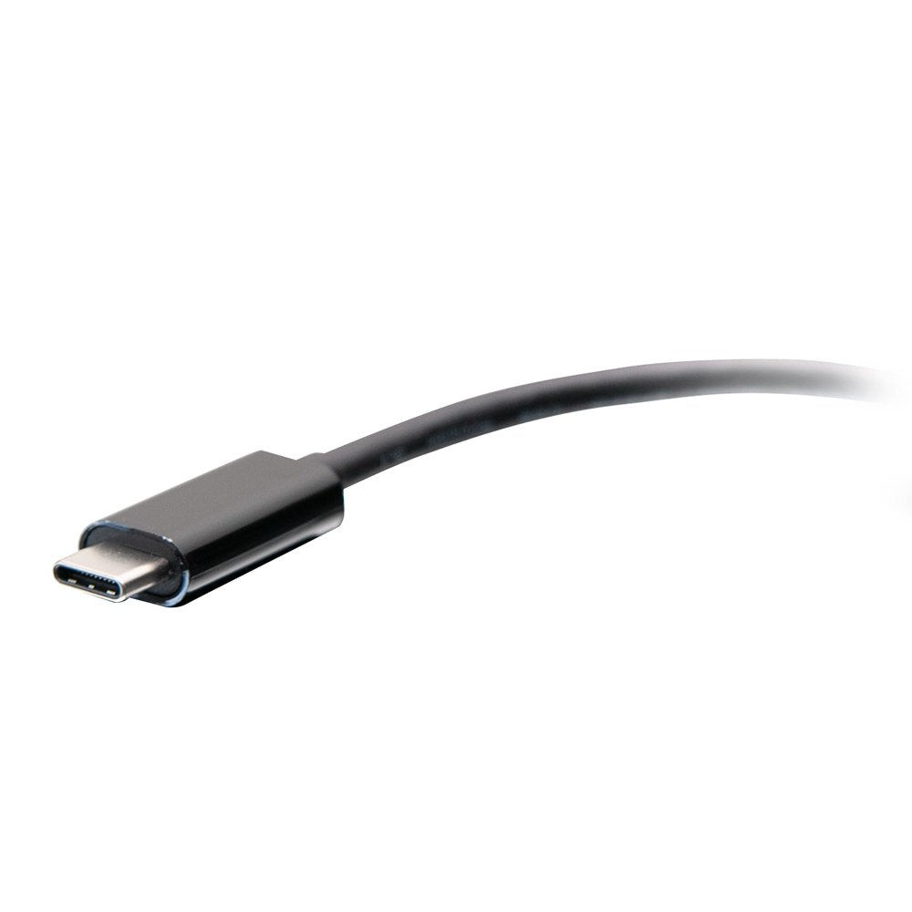 EAN 0757120544593 - C2G C2G54459 adaptador de cable de vídeo 0,15 m USB Tipo C Negro imagen 2