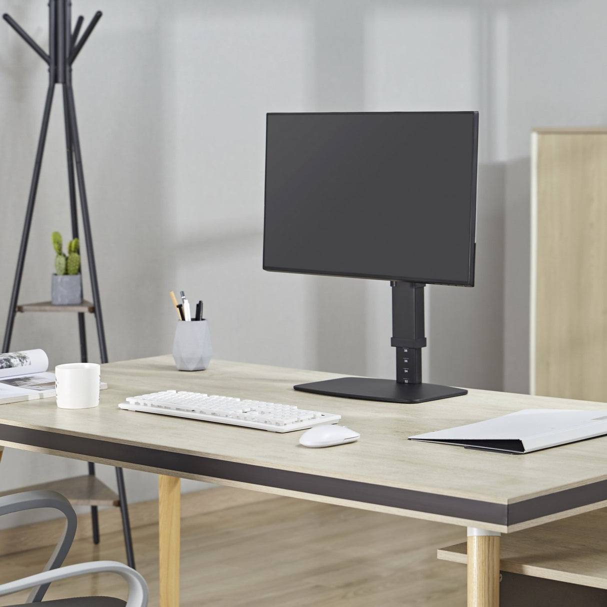 EAN 8436574706123 - AISENS DT32TSR-115 soporte para monitor 81,3 cm (32") Escritorio imagen 7