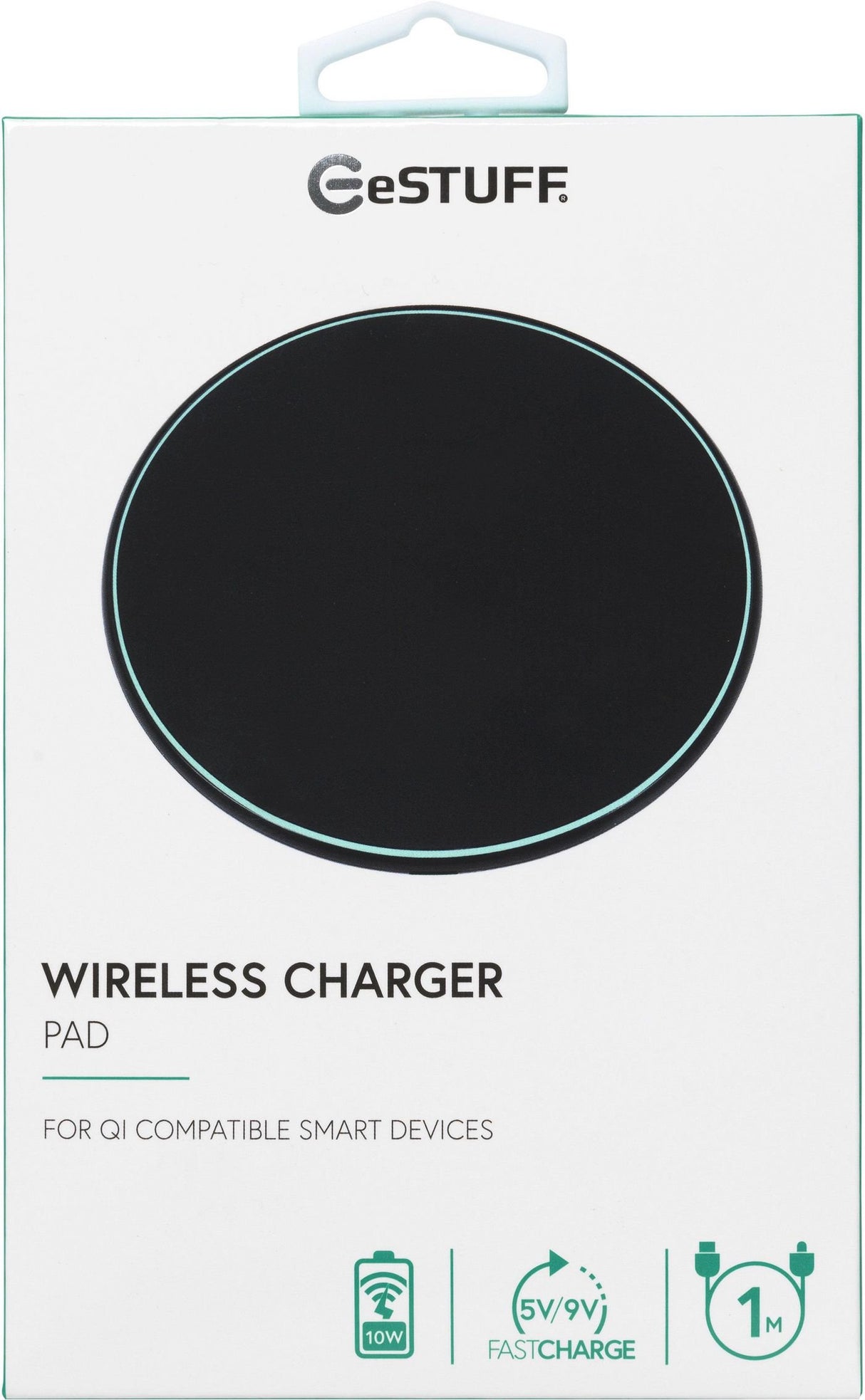 EAN 5711783974840 - eSTUFF ES638000 cargador de dispositivo móvil Smartphone Negro USB Cargador inalámbrico Interior imagen 3