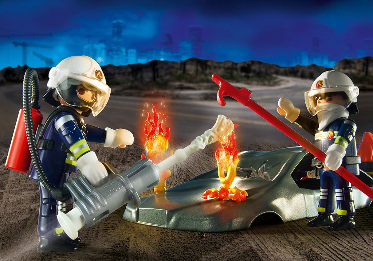 Playmobil 70907 Starter Pack Simulacro De Incendio