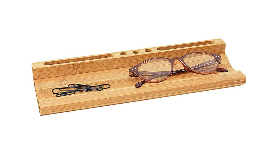 Wedo Stifteschale Bambus Butler Con Handyhalter