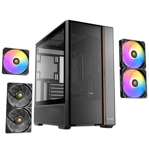 EAN 761345102414 - Antec FLUX REAR Midi Tower Negro imagen 19