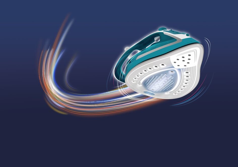 Plancha Tefal Fv 5737 Easygliss Plus Dampfbügeleisen