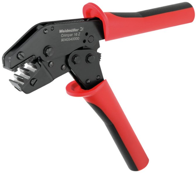 Weidmüller Crimper 16 Z 9040540000 Alicate De Crimpado Punteras De Cable