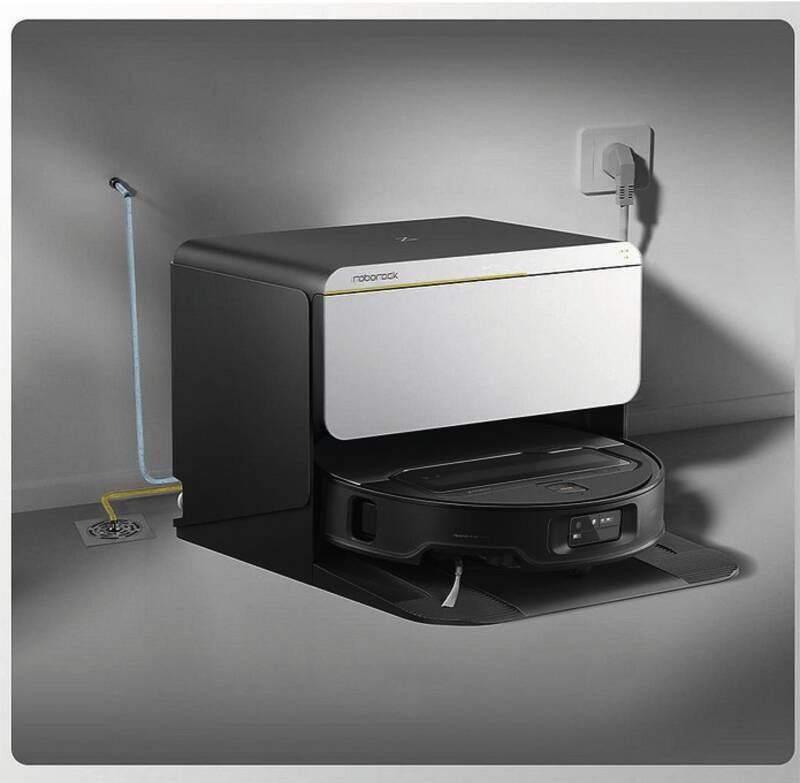 Roborock Saros Z 70 Mit Wasseranschluss Weiss