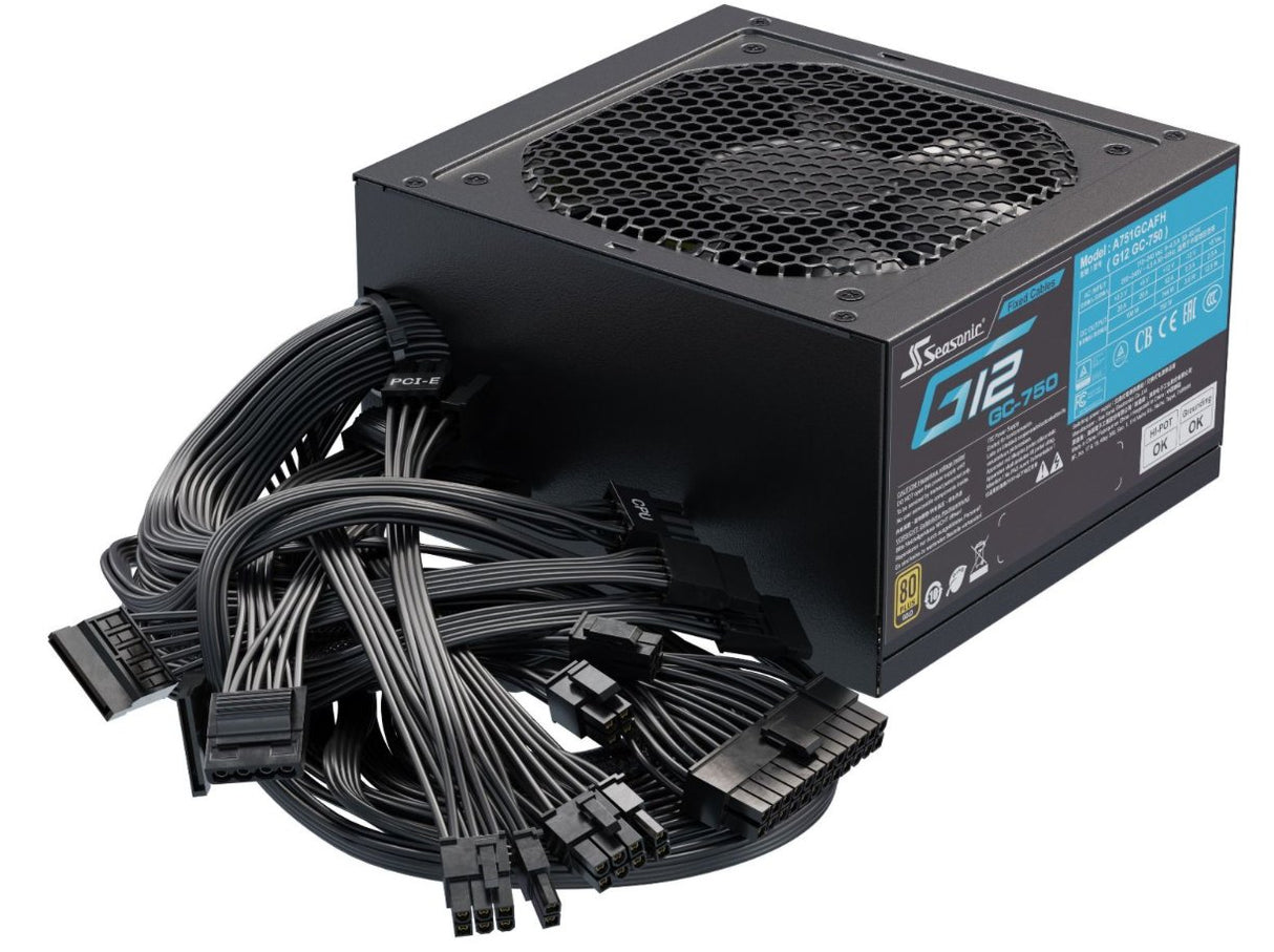 EAN 4711173878537 - Seasonic G12 GC unidad de fuente de alimentación 750 W 20+4 pin ATX ATX Negro imagen 4