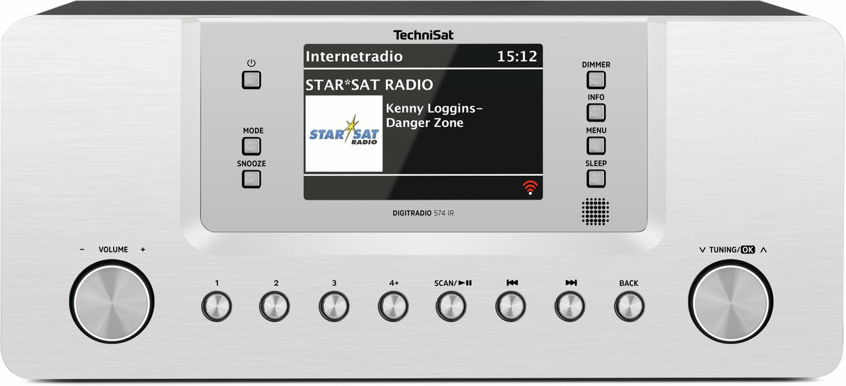 Digitradio Technisat 574 Ir Silver