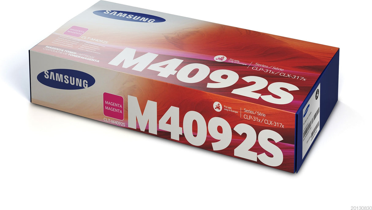 EAN 0191628452996 - Samsung CLT-M4092S Magenta Toner Cartridge cartucho de tóner 1 pieza(s) Original imagen 1